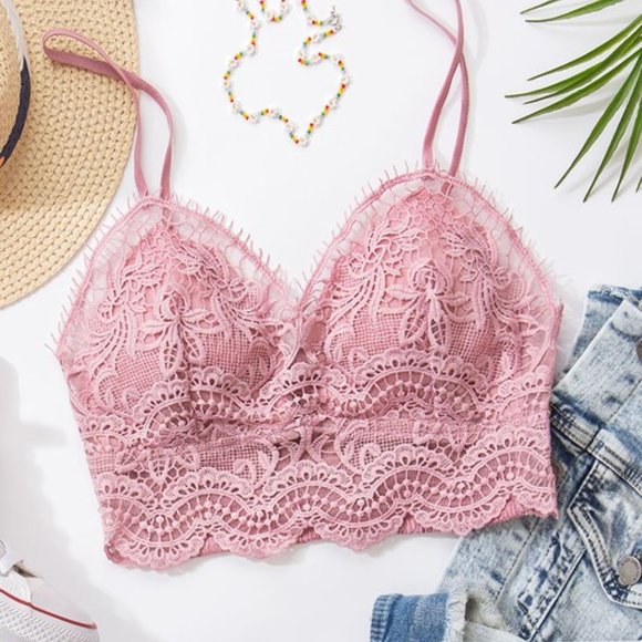 Eyelash Lace Brami Top - Picture 7 of 8